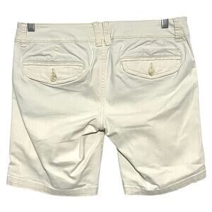 American Eagle Chinos Shorts Womens 2 Stretch Flap Pockets Preppy Normcore Y2K